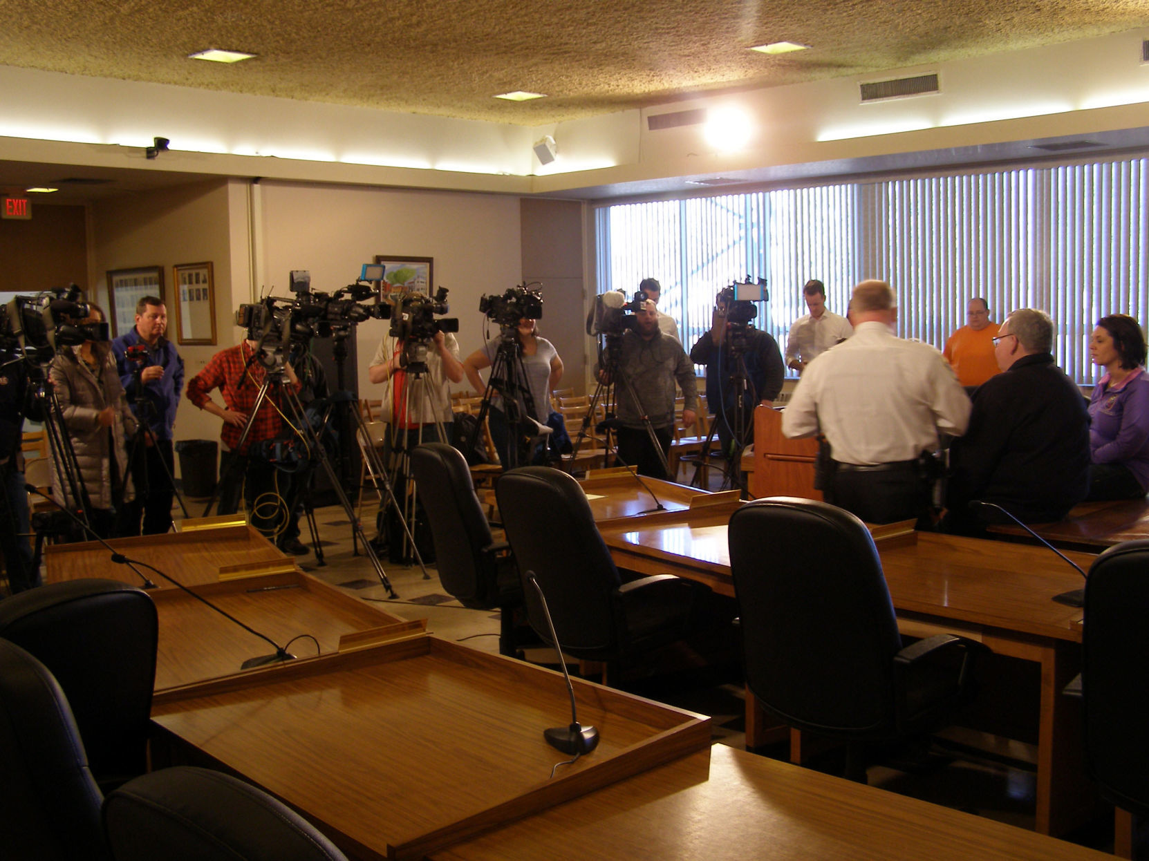 Investigation photos from 109 Knaup Drive explosion
